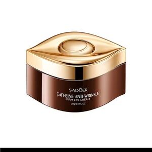 Gold and Brown Caffeine Anti-Wrinkle Firm Eye Cream
